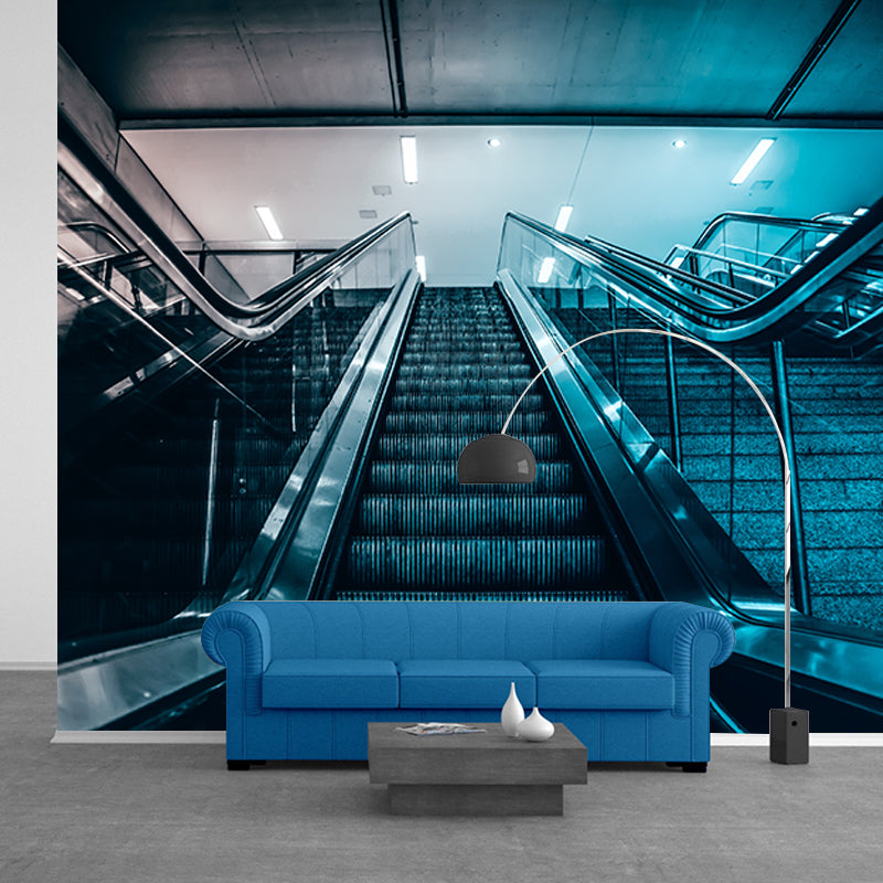 Modern Spatial Extension Wall Covering Stain-Resistant Wall Mural Decal for Bar Decor