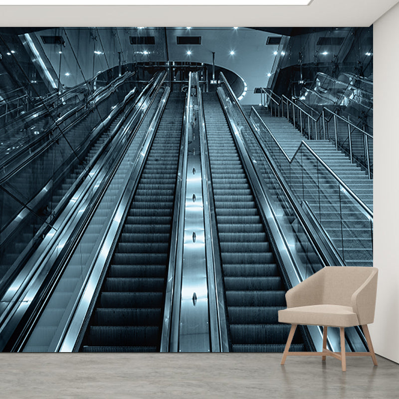 Modern Spatial Extension Wall Covering Stain-Resistant Wall Mural Decal for Bar Decor