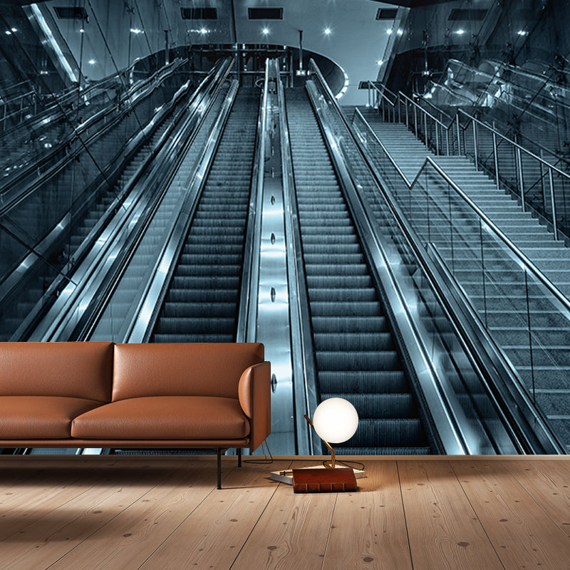 Modern Spatial Extension Wall Covering Stain-Resistant Wall Mural Decal for Bar Decor