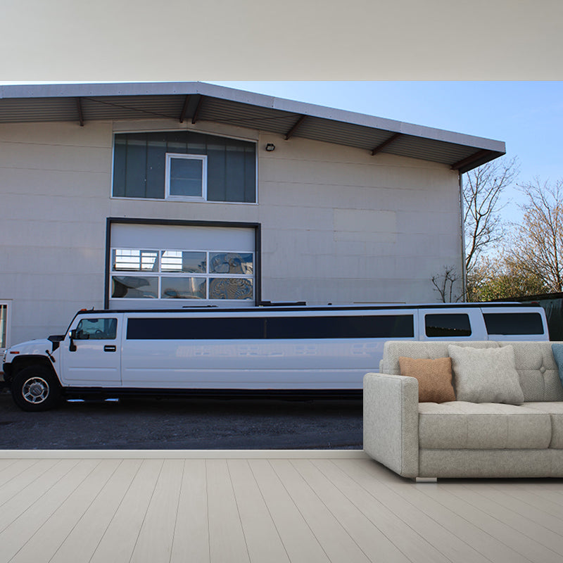 Contemporary City Transportation Wallpaper Murals Moisture Resistant Full Size