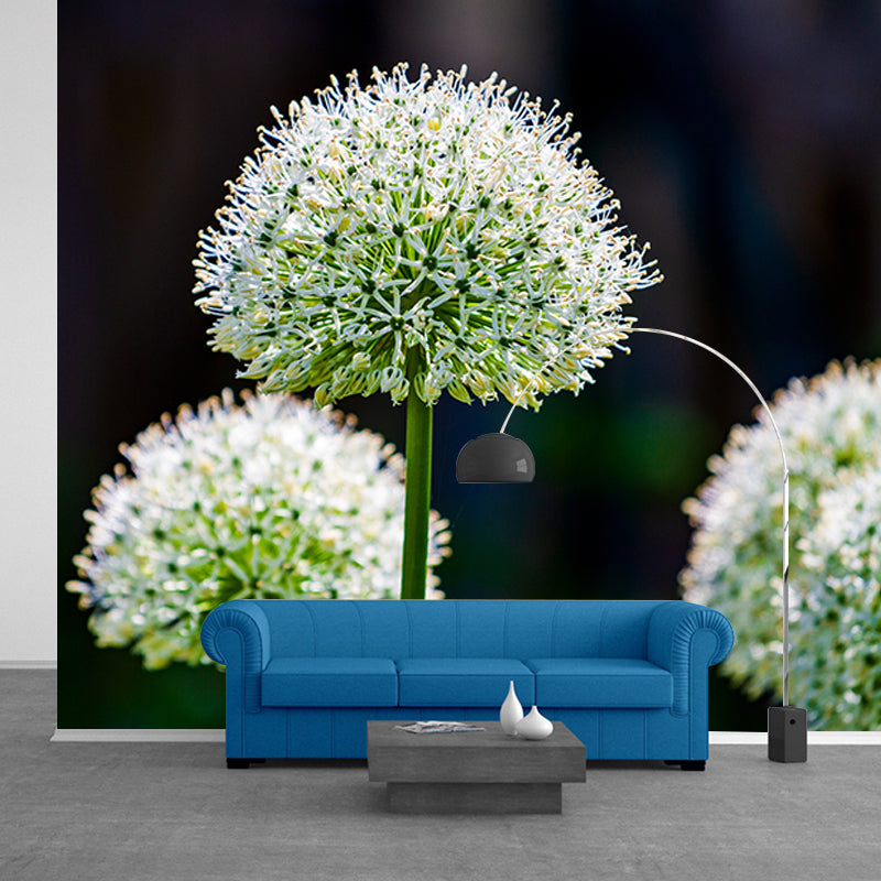 Various Plants Wall Decor Personalized Size Mural for Sititng Room, Waterproofing