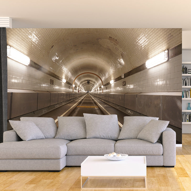 Contemporary Spatial Extension Wall Mural for Bedroom Decoration, Personalized Size