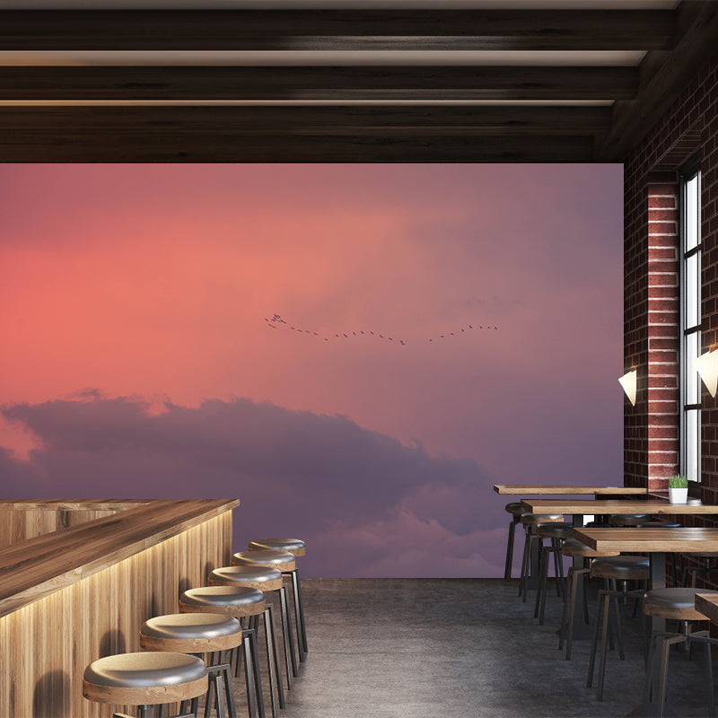 Creative Sky Cloud Wallpaper Mural Minimalistic Waterproof Bedroom Wall Decor