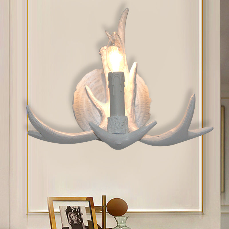 1 lampe à paroi de l'ampoule exposée légère