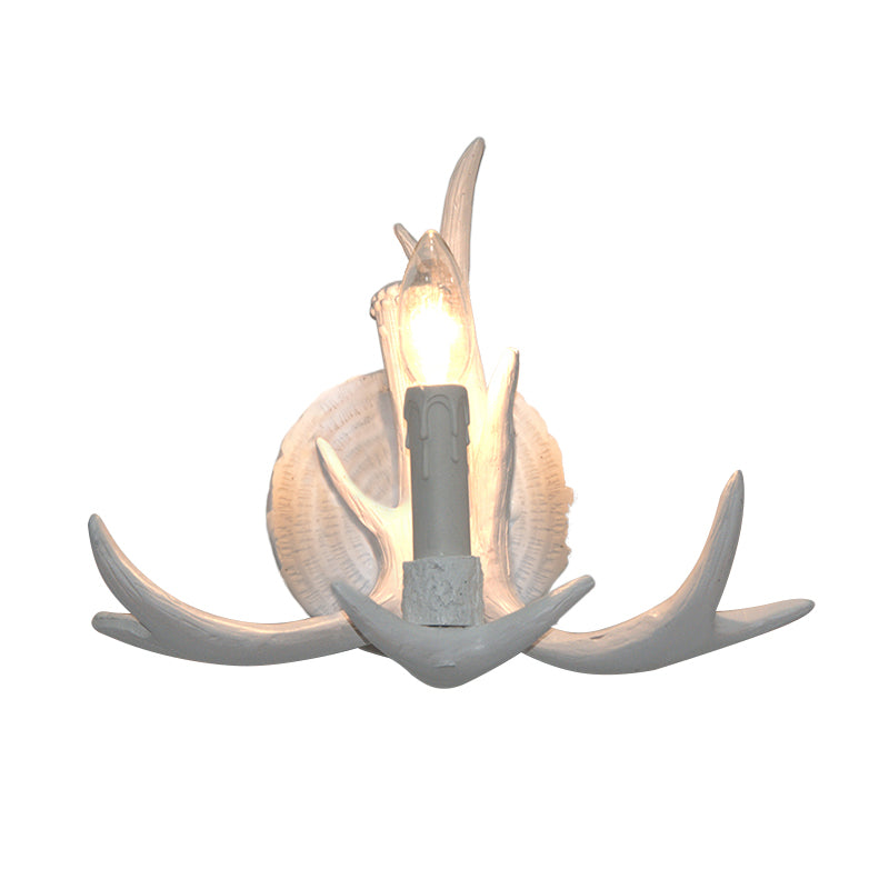 1 lampe à paroi de l'ampoule exposée légère