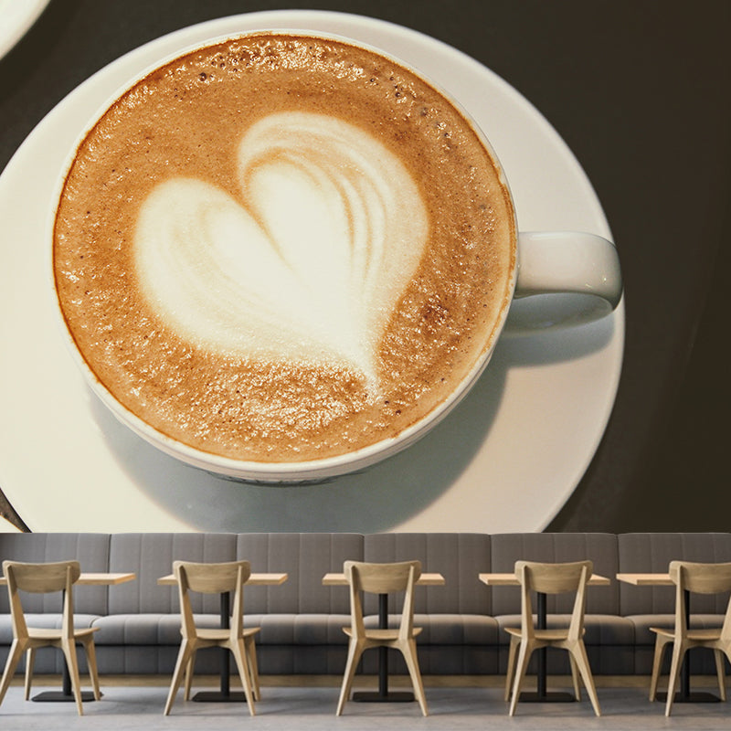 Aromatic Coffee Moisture Resistant Coffee Shop Wall Decoration, Made to Measure