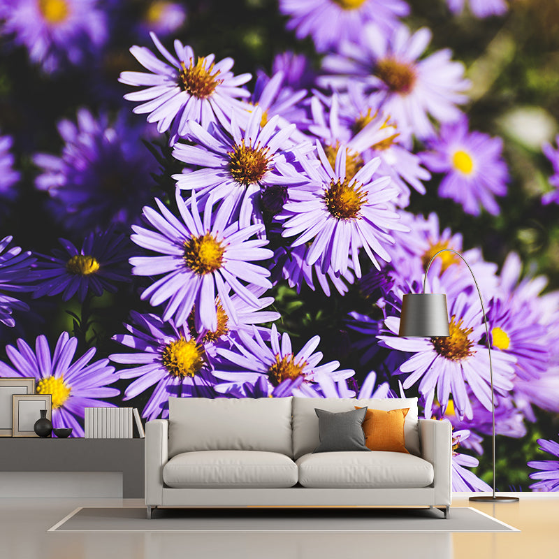 Mehrfarbige Blumen-Wanddekoration für Schlafzimmer, feuchtigkeitsbeständig, individuelle Größe erhältlich