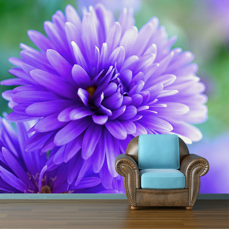 Mehrfarbige Blumen-Wanddekoration für Schlafzimmer, feuchtigkeitsbeständig, individuelle Größe erhältlich