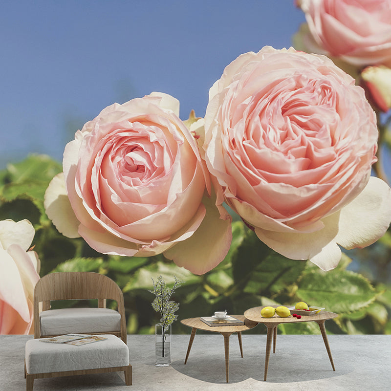 Mehrfarbige Blumen-Wanddekoration für Schlafzimmer, feuchtigkeitsbeständig, individuelle Größe erhältlich