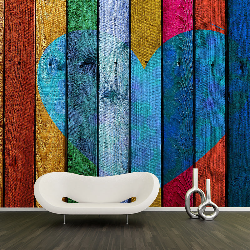 Wood Texture Pattern Mural Wall Decals Home Decoration Living Room Wall Decor