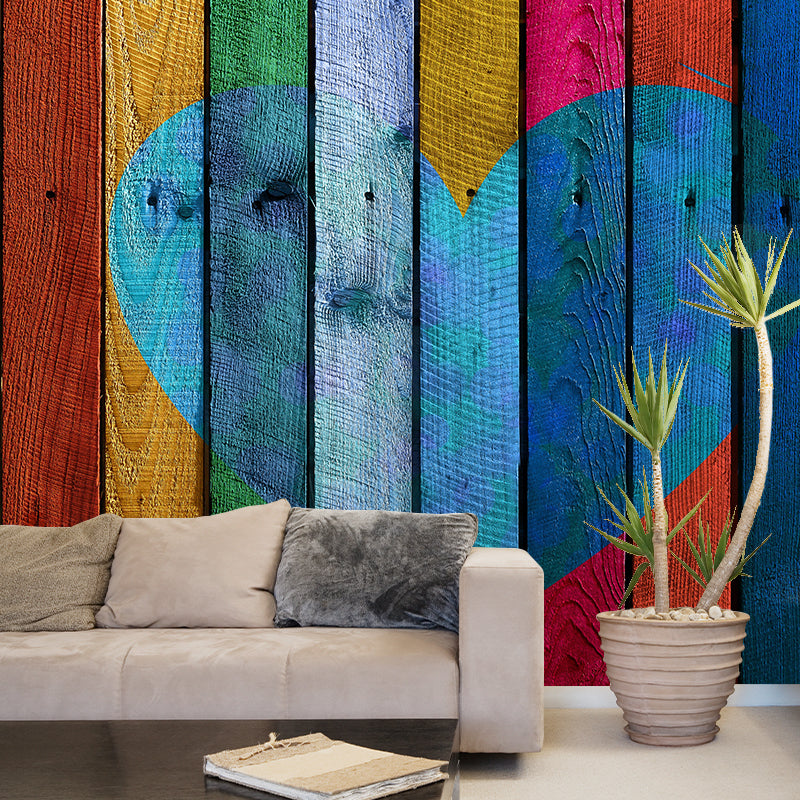 Wood Texture Pattern Mural Wall Decals Home Decoration Living Room Wall Decor