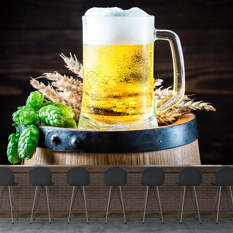 Liquor Mural Wallpaper Mildew Resistant Special Bar Shop Decorative Mural