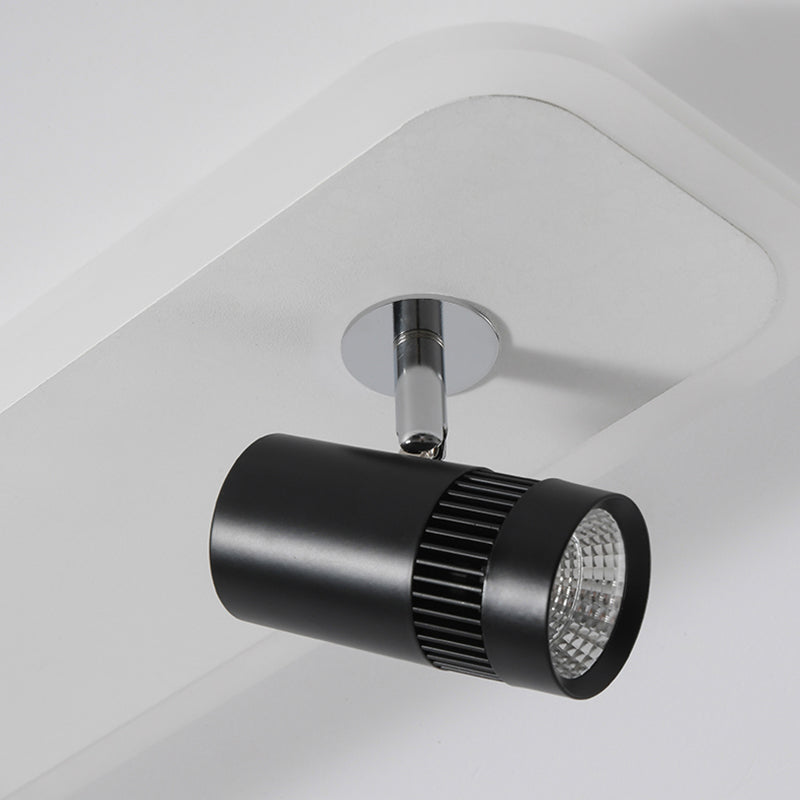 Ultradünne, quadratische, moderne LED-Deckenleuchte für die Unterputzmontage aus Metall für den Flur