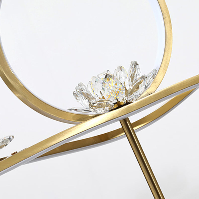 Luces colgantes colgantes de metal dorado lámparas colgantes lineales contemporáneas para comedor