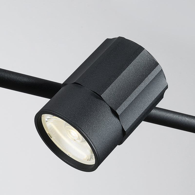 4 leichte Kücheninsel Anhänger Linear Kronleuchter zeitgenössischer Inselbeleuchtung