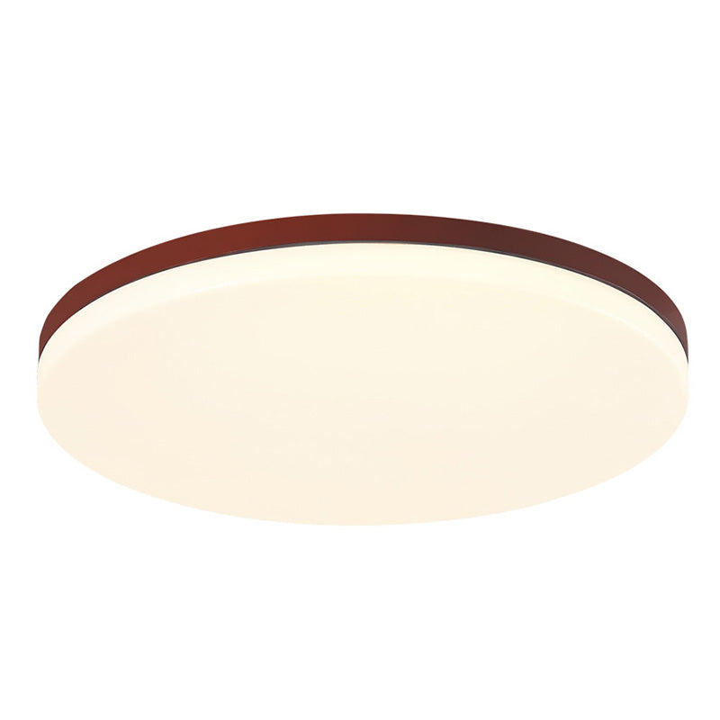 Simple Square Legno Flush Montaggio Soffitto Luce Fissaggio per Bedroom Living Room