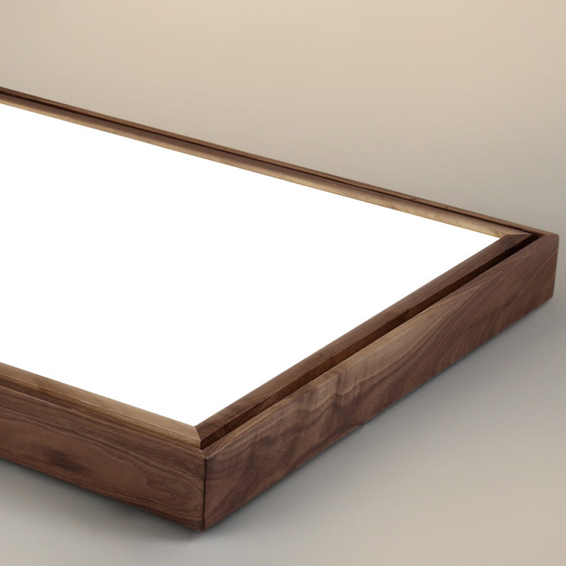 Lámpara de techo empotrada LED cuadrada minimalista contemporánea para sala de estar