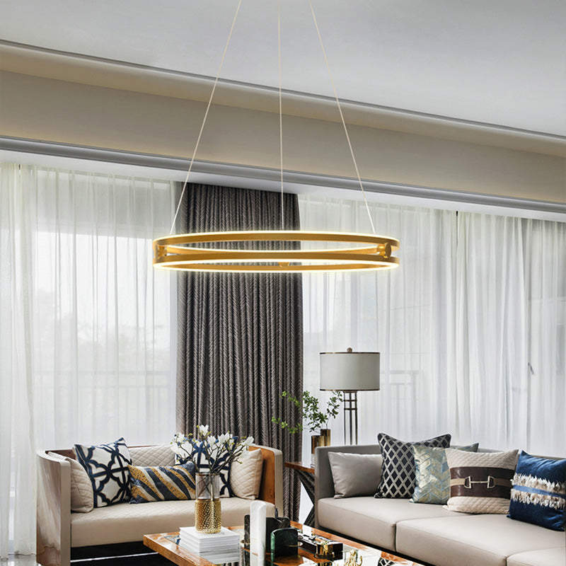 Contemporary Style Acrylic LED Pendant Light for Living Room Dining Room