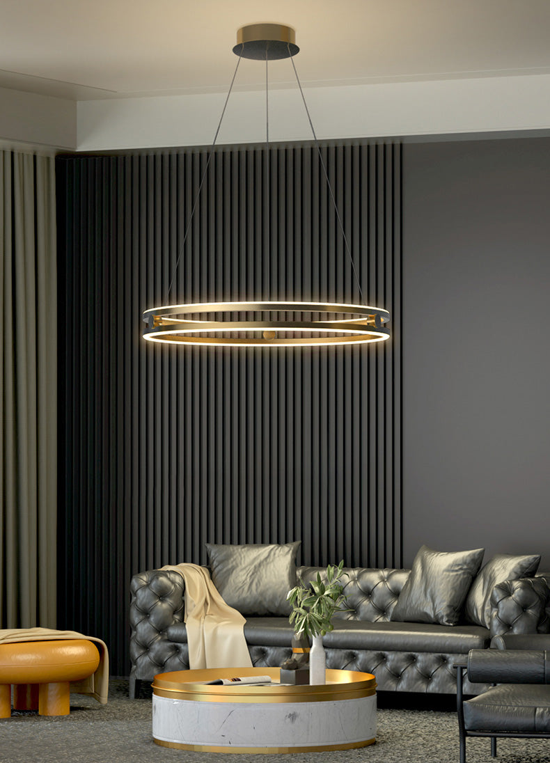 Contemporary Style Acrylic LED Pendant Light for Living Room Dining Room