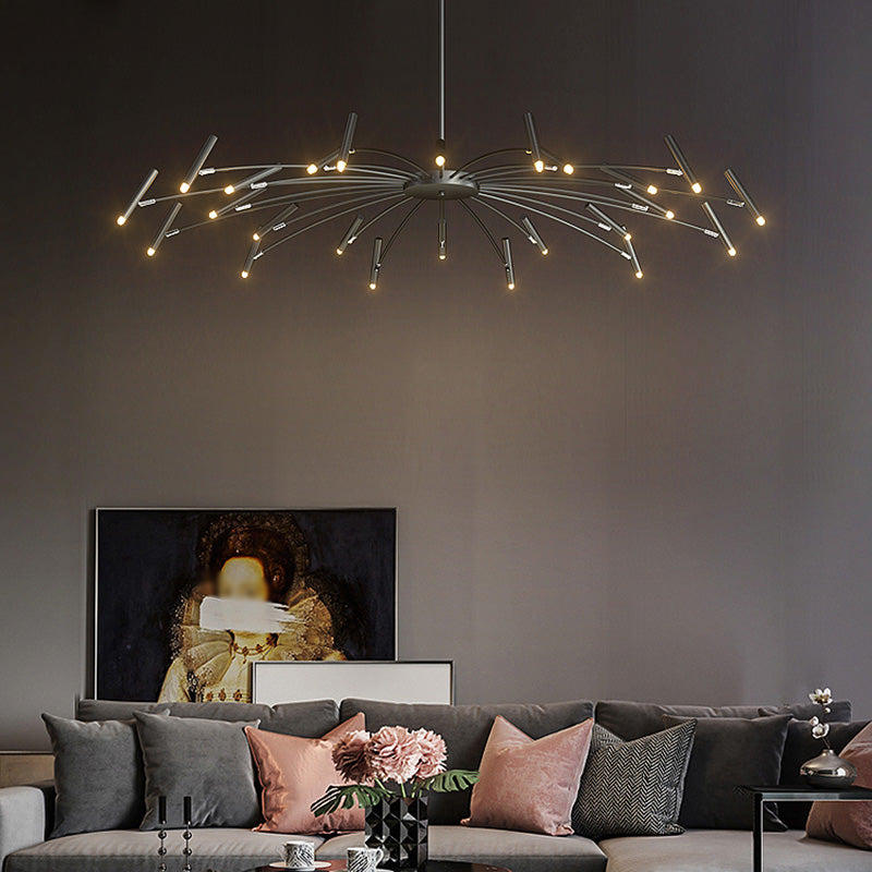 2 kleur optioneel hangende kroonluchter minimalistische ophanging licht voor woonkamer eetkamer