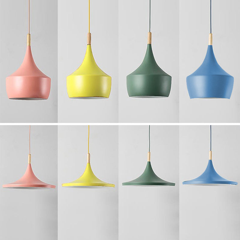 Macron Loft Candy Candy Apped Hanging Light Light METAL METAL CONSIGLIO per negozio di stoffa