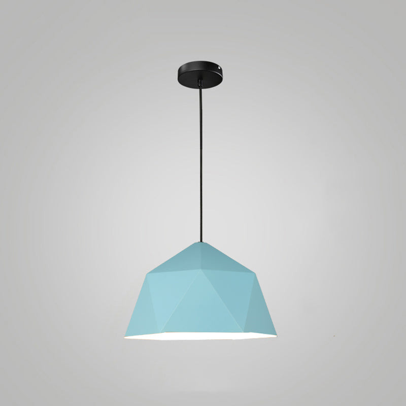 Geometric Ceiling Pendant Lamp Modern Style Metal Pendant Light Fixture for Restaurant
