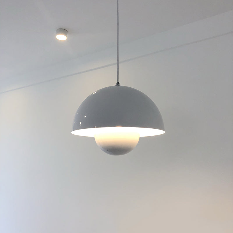 Modern Nordic Style Macron Light Metal One Head Pendant Lamp for Children Room Bedroom