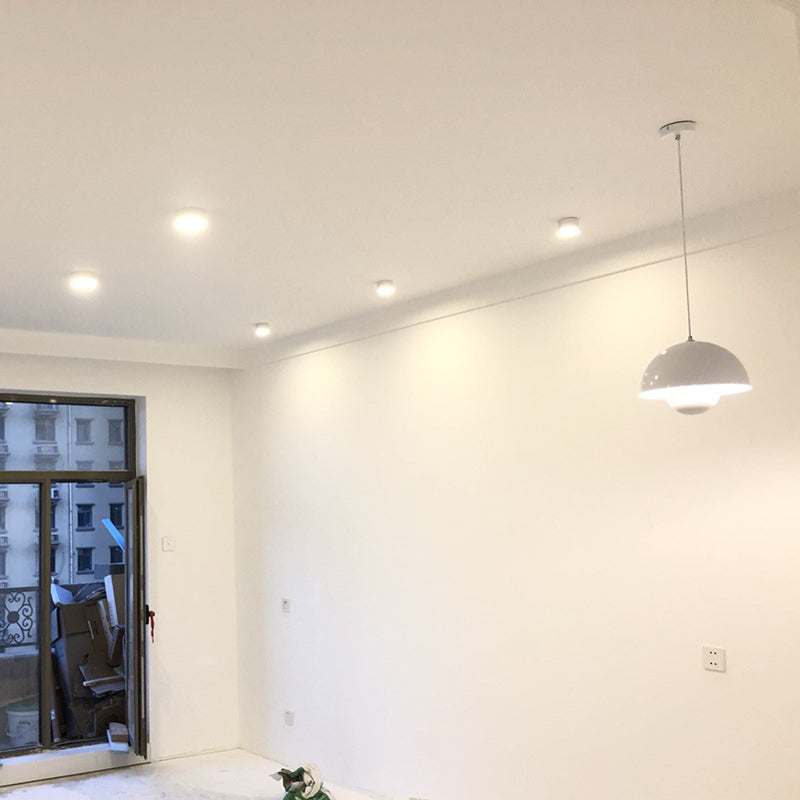 Modern Nordic Style Macron Light Metal One Head Pendant Lamp for Children Room Bedroom