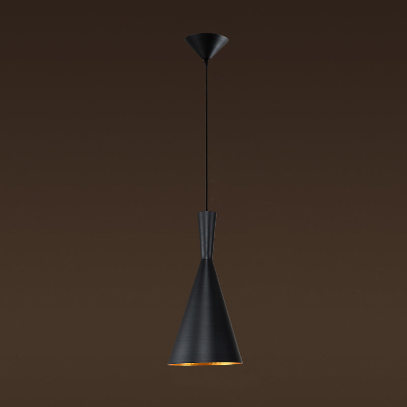 1-Licht-Metallhängele leichter postmoderner Anhängerlampe für Schlafzimmer Esszimmer