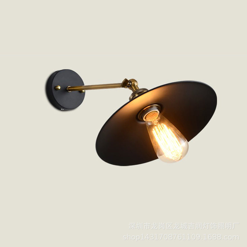 Industriekegel Wandleuchte Metallische Wandleuchten für Wohnzimmer