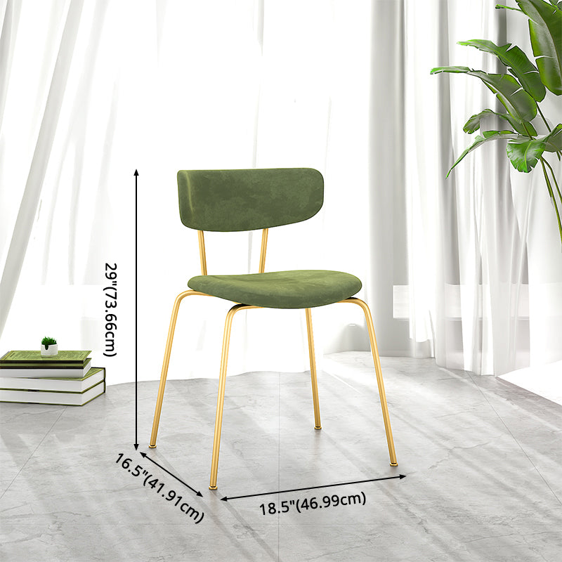 Scandinavian Sintered Stone Dining Table Set with Rectangle Table and Gold Legs Home Dining Set