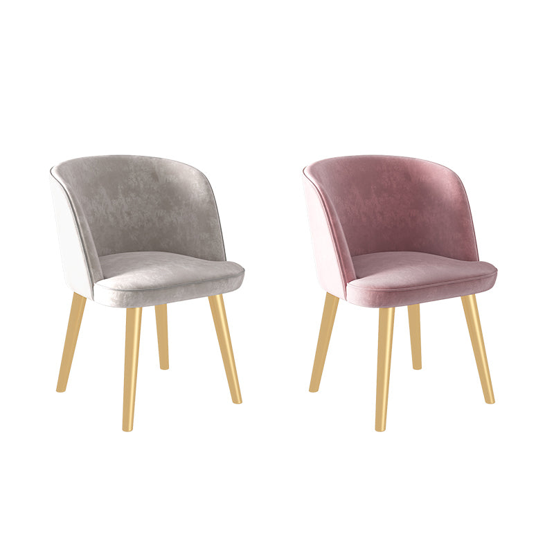 Scandinavian Sintered Stone Dining Table Set with Rectangle Table and Metal Base Home Dining Set