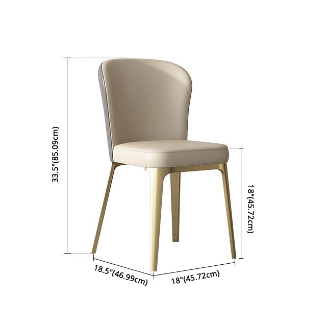 Minimalist Sintered Stone Dining Room Set Standard Height with Trestle Base Dining Set