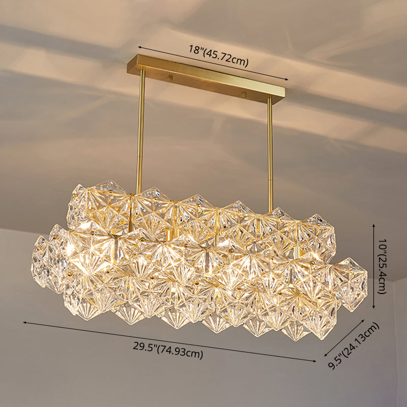 4 Light Kitchen Island Pendant Linear Pendant Lighting Island Light Fixtures