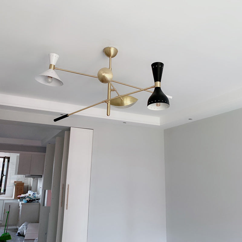 Assayeurs d'éclairage de pendentif nordique contemporain métal