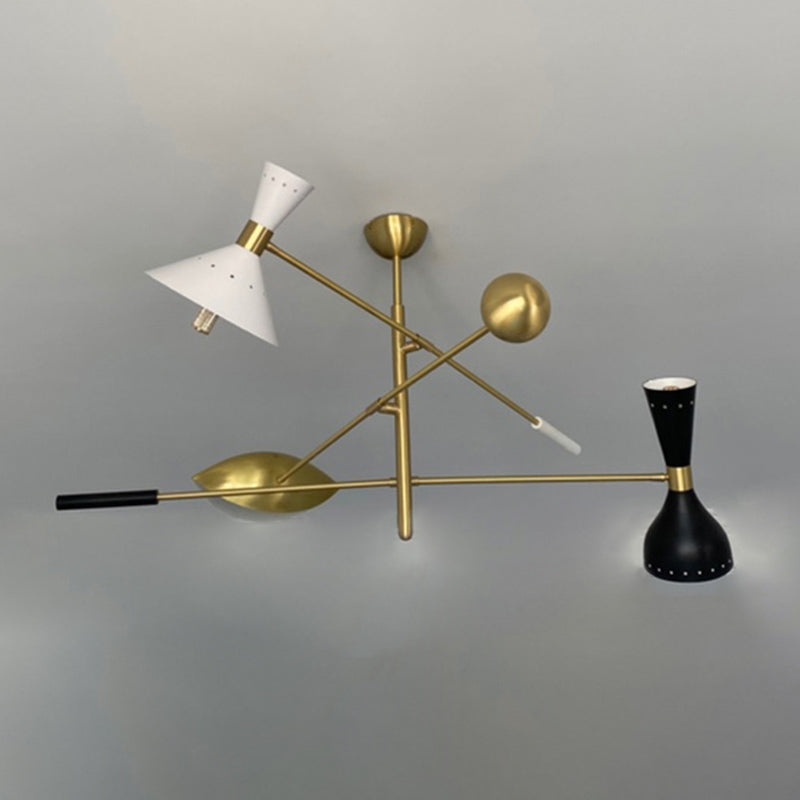 Assayeurs d'éclairage de pendentif nordique contemporain métal