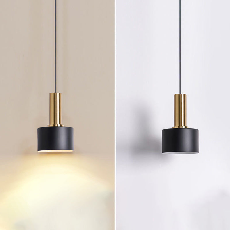 Modern Luxury Single Pendant Light Electroplate Iron Hanging Lamp for Dining Room