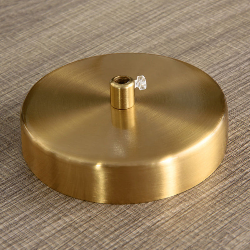 Modern Luxury Single Pendant Light Electroplate Iron Hanging Lamp for Dining Room