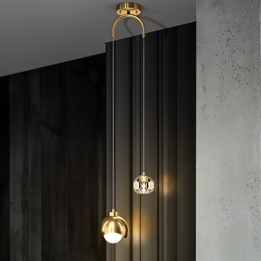 Modern Nordic Hanging Ceiling Light Metal Ceiling Pendant Light for Bedroom