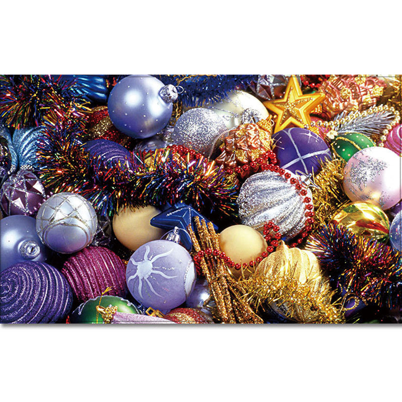 Simple Living Room Indoor Carpet Christmas Trees Printed Rug Polyester Stain Resistant Area Carpet