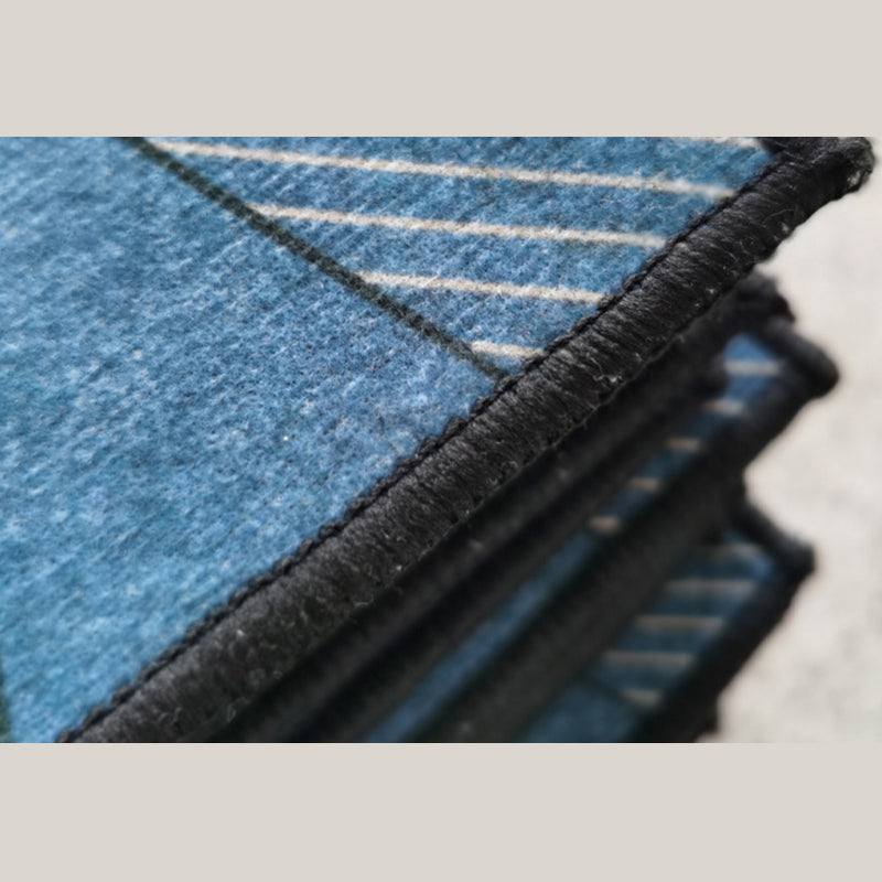 Creative Christmas Print Carpet Polyester Area Rug Non-Slip Backing Indoor Carpet for Living Room