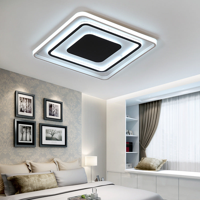 Modern Simple Style LED Lamp Flush Mount Ceiling Light for Living Room Bedroom