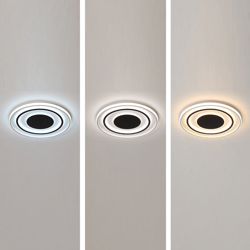 Modern Simple Style LED Lamp Flush Mount Ceiling Light for Living Room Bedroom