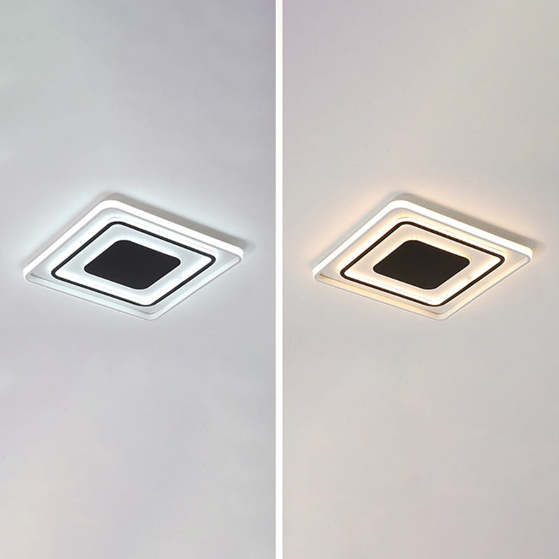 Modern Simple Style LED Lamp Flush Mount Ceiling Light for Living Room Bedroom