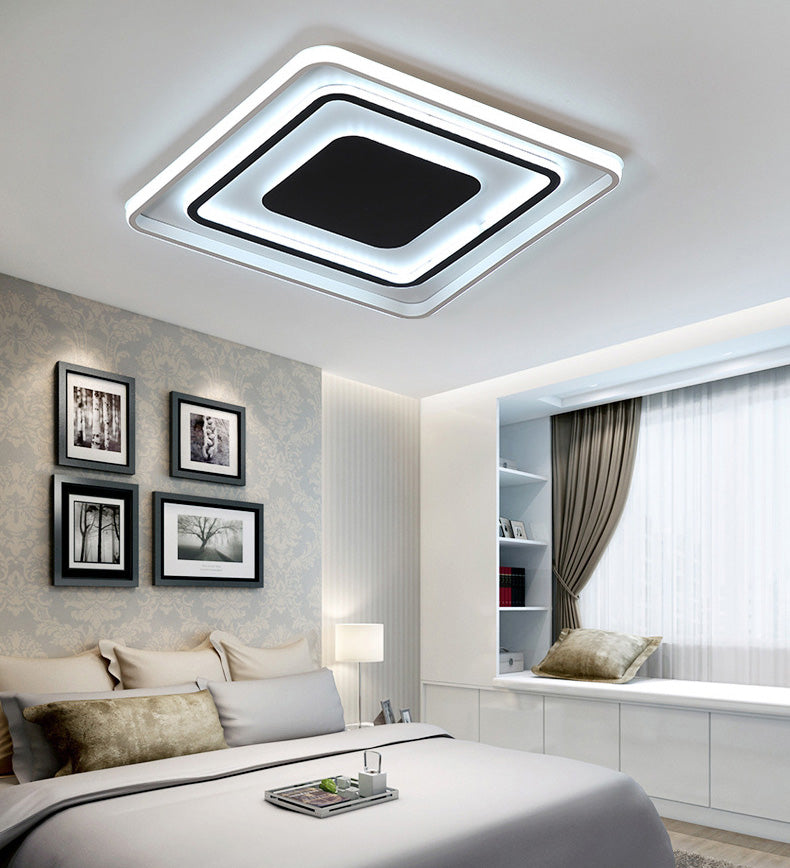 Modern Simple Style LED Lamp Flush Mount Ceiling Light for Living Room Bedroom