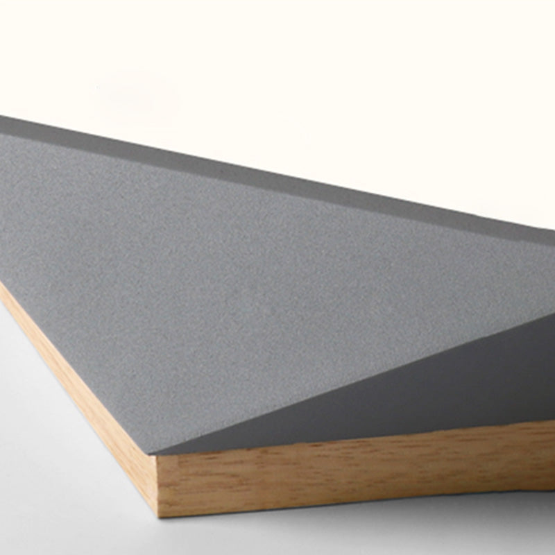 Lampe LED moderne Macaron encastré Pentagone pour salon chambre à coucher