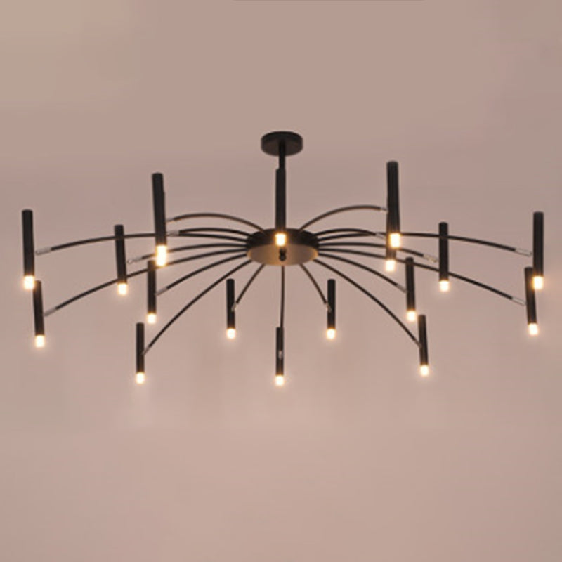 Sputnik Light Aymétriel Chandelier de plafond moderne pour salle à manger du salon