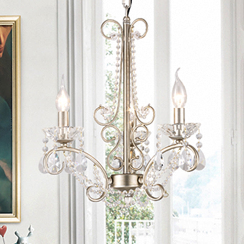 Kerze Kronleuchter Leuchte Traditionelle Kristallheizbeleuchtung für das Restaurant