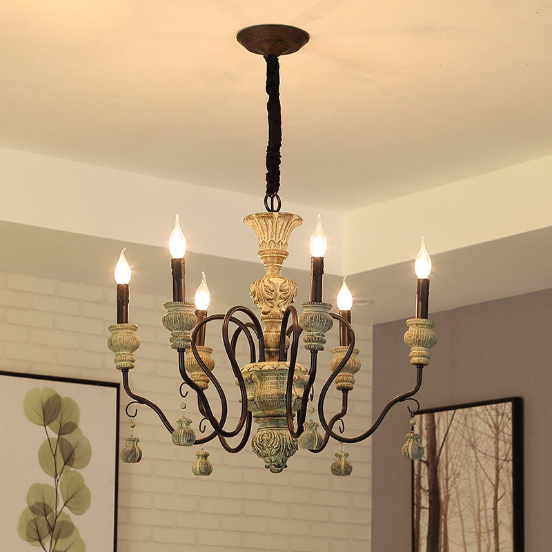 Luminaire de lustre aux chandeliers