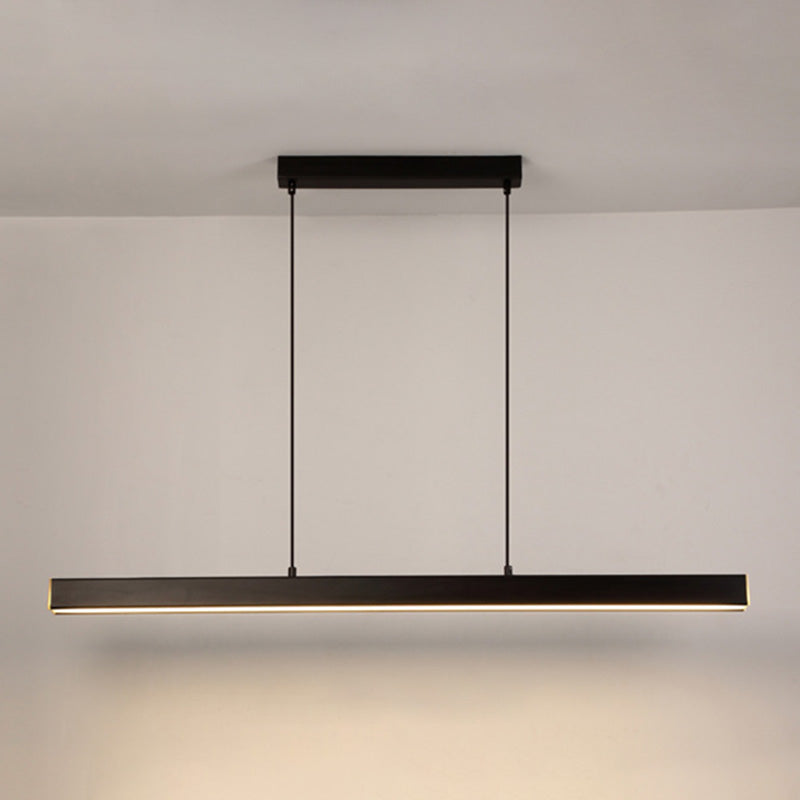 LED HORTING LED MODERNE RECTANGE LED ÉCLAIRAGE DE SIMPLICITÉ DE SIMPLICITÉ POUR BUREAU